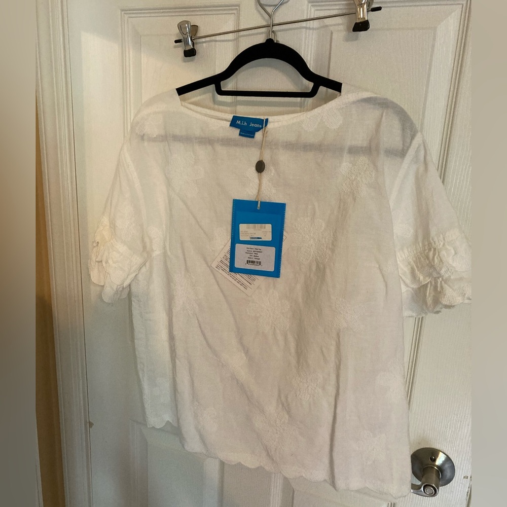 M.i.H. Jeans linen Blend Fiske Top NWT
